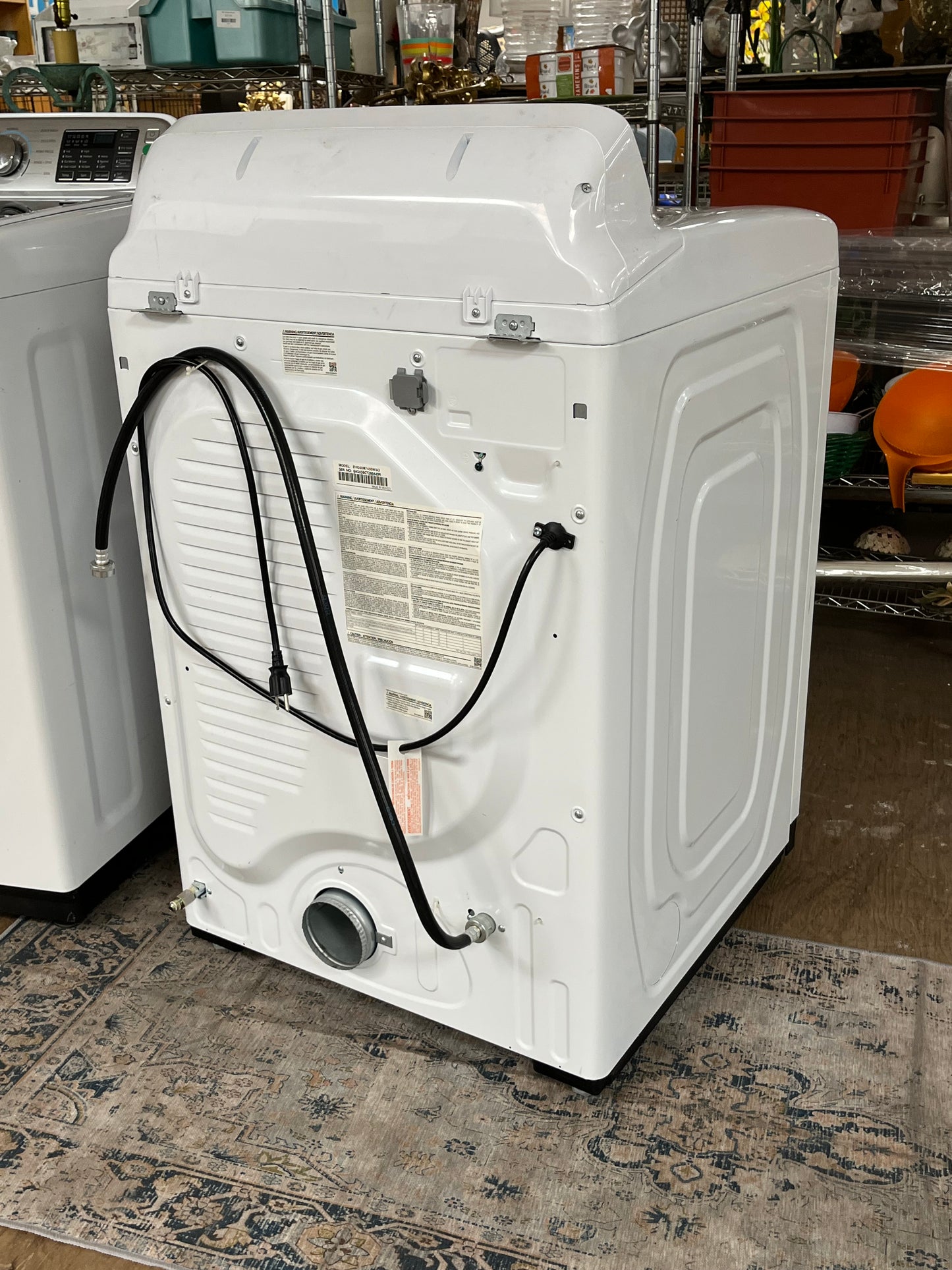 Samsung 7.4 cu. ft. Gas Dryer in White