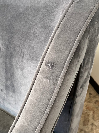 Modern Tufted Gray Chair