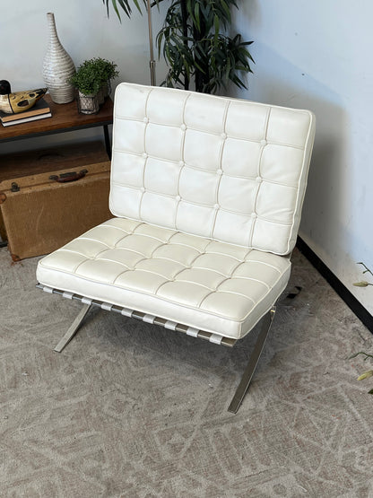 Modern Metal Frame Armless Chair
