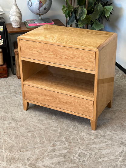 Pinewood End Table - Missing Pull Handles