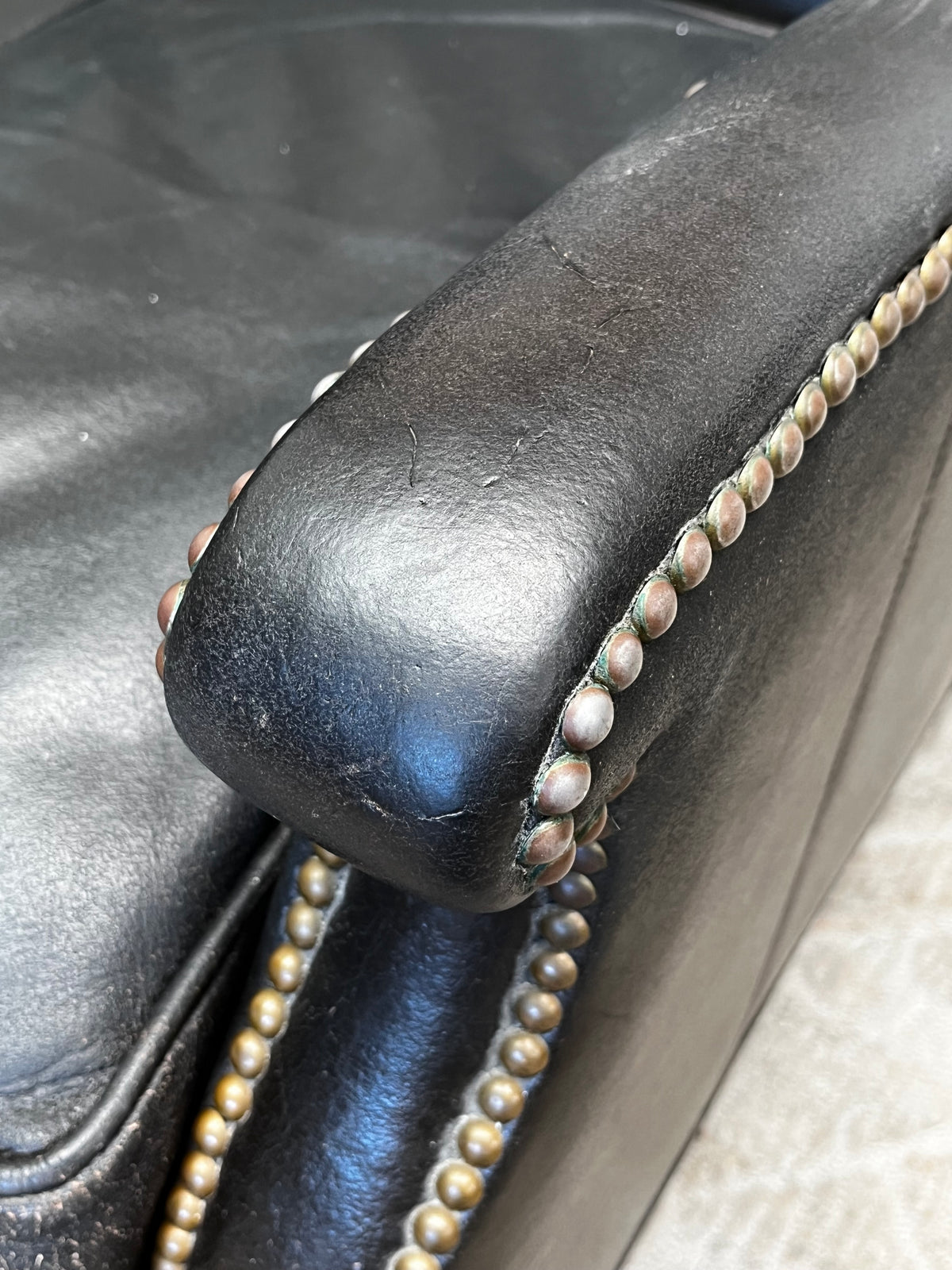 Whittemore-Sherrill Leather Armchair