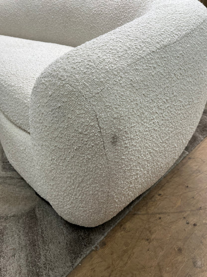 Boucle Art Deco Style Sofa