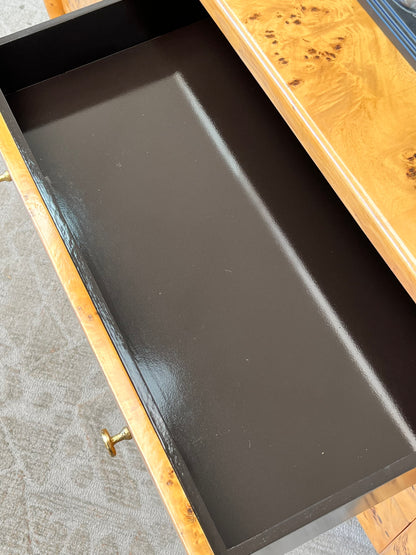 Burlwood 6-Drawer Dresser