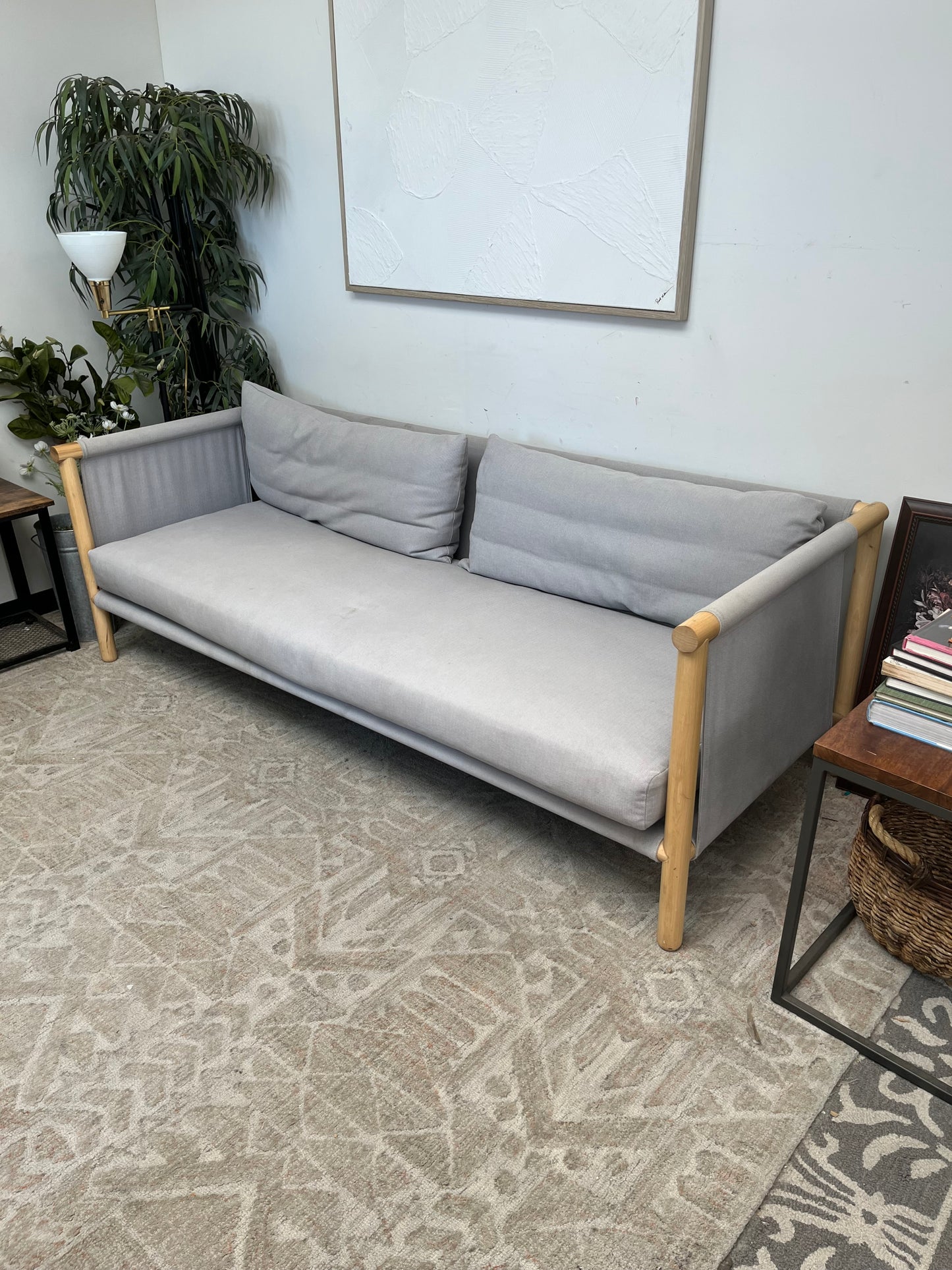 LAX Series Furniture Grey Couch