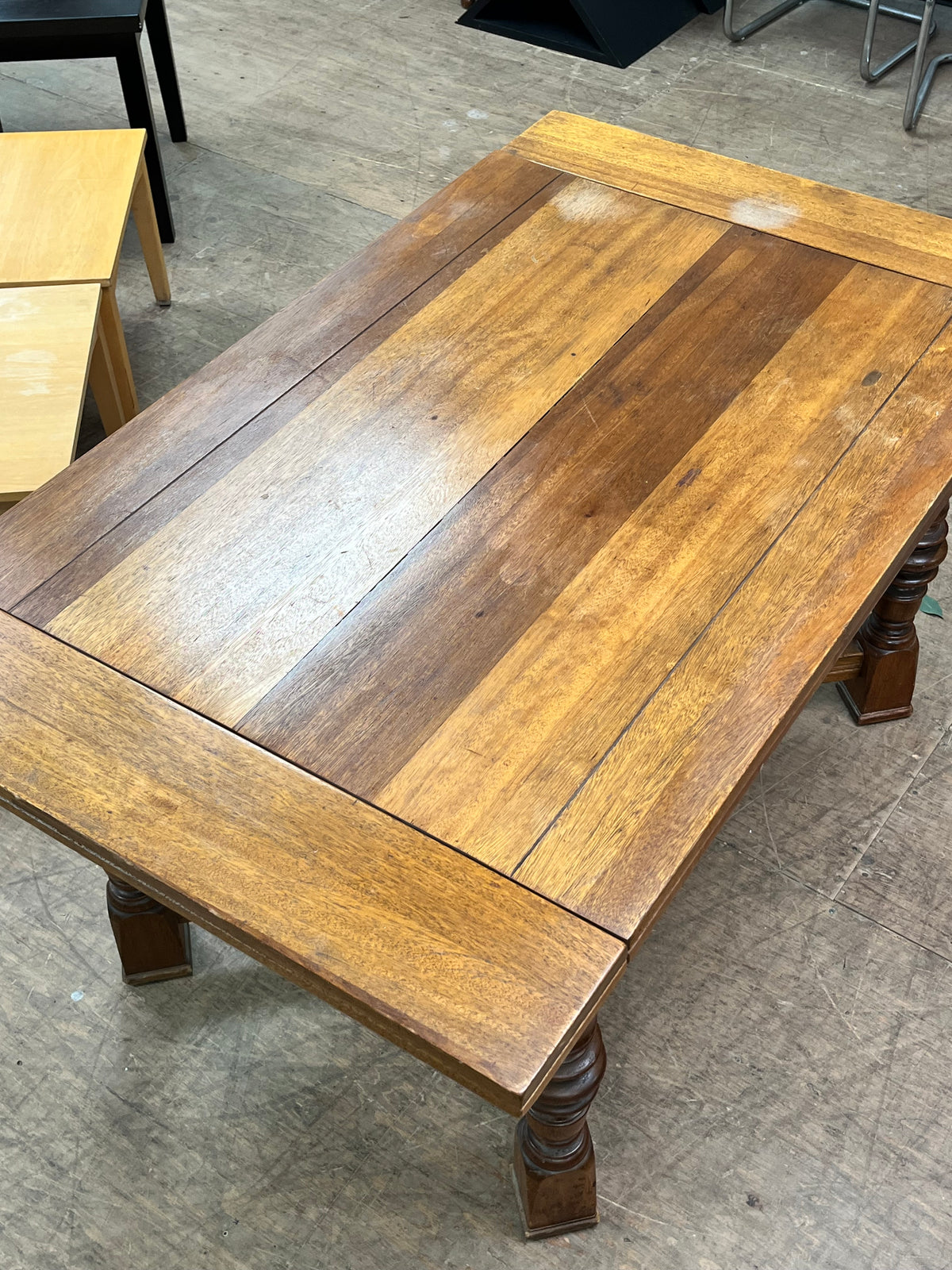 Rustic Style Wooden Dining Table