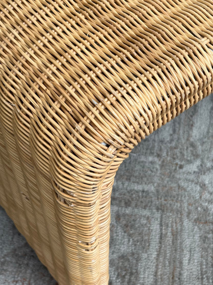 Rattan Wicker Bench