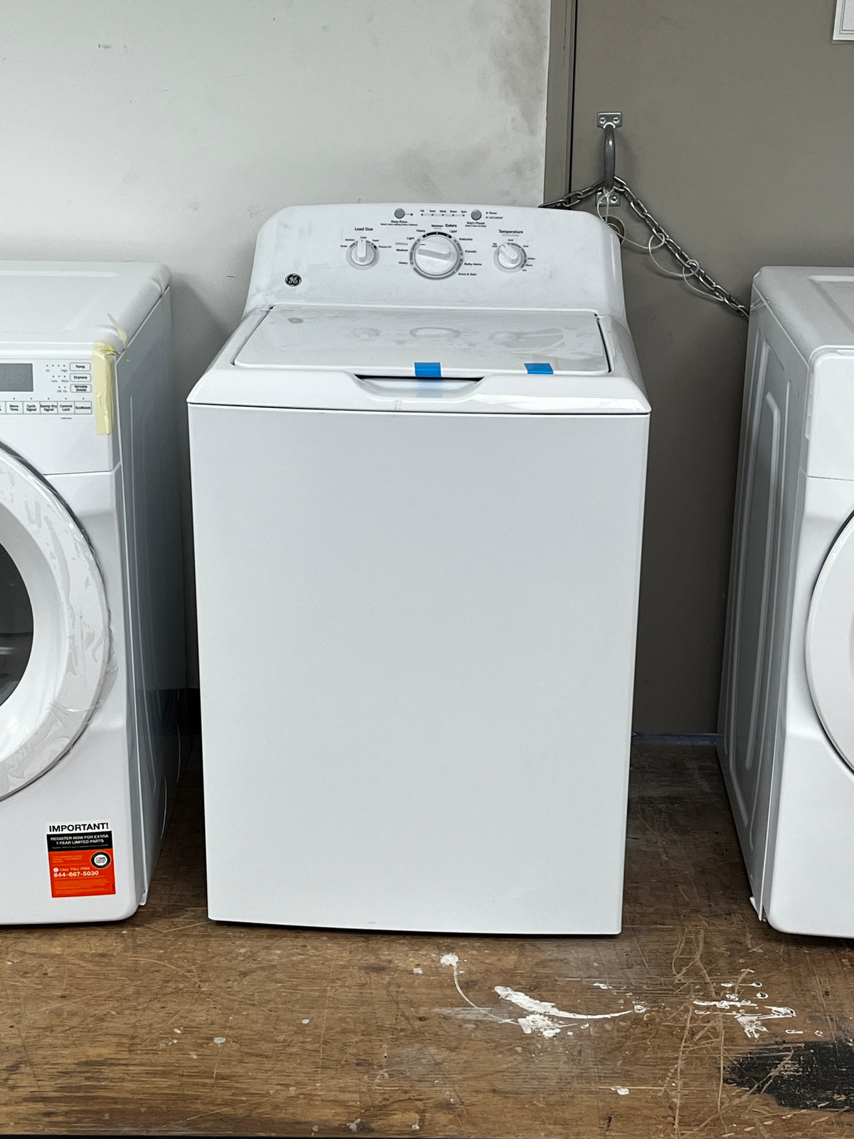 GE Electric White Top Load 120v Washer