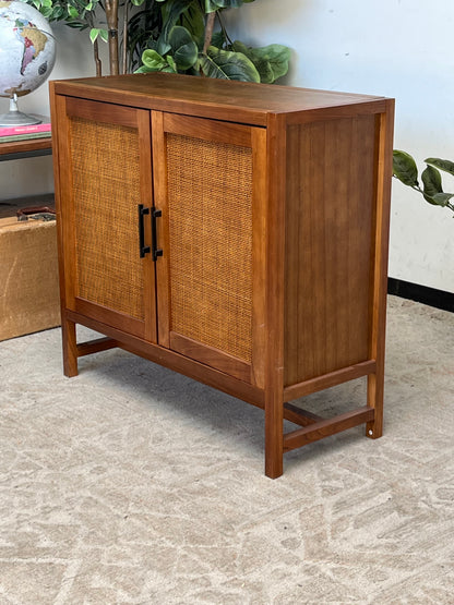 Modern Rattan Cabinet