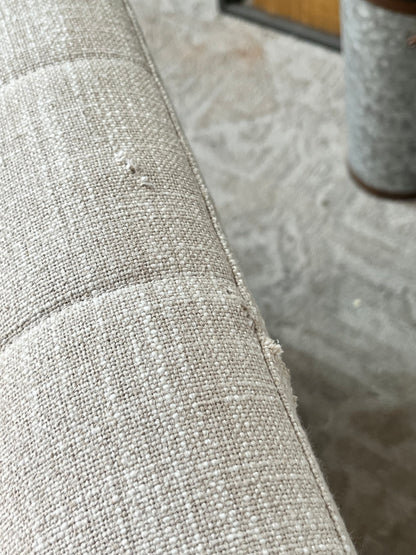 Modern Armless Linen Seat