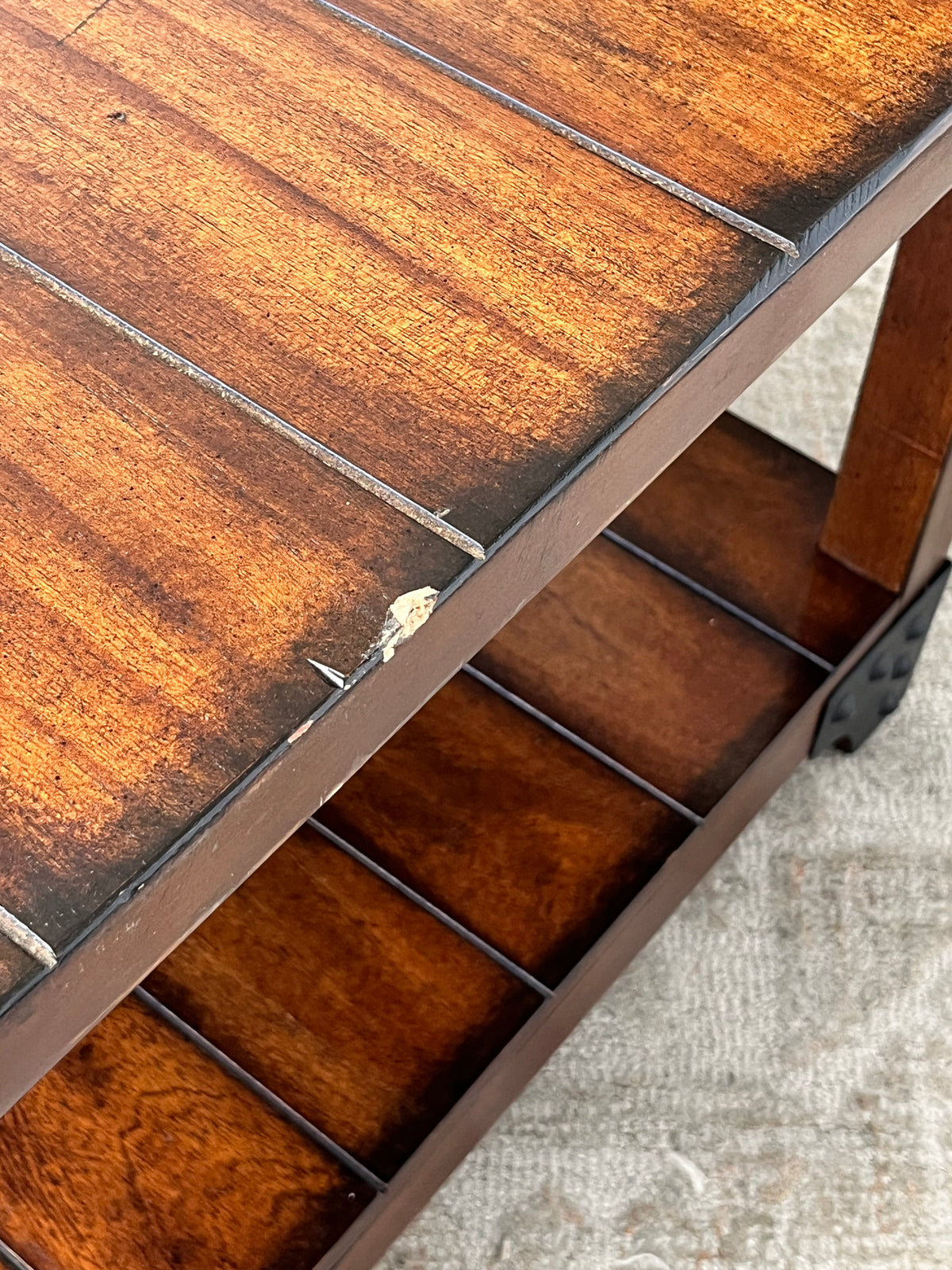 Rustic Style Coffee Table