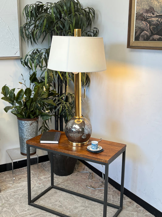 Antique Style Gold Frame Table Lamp
