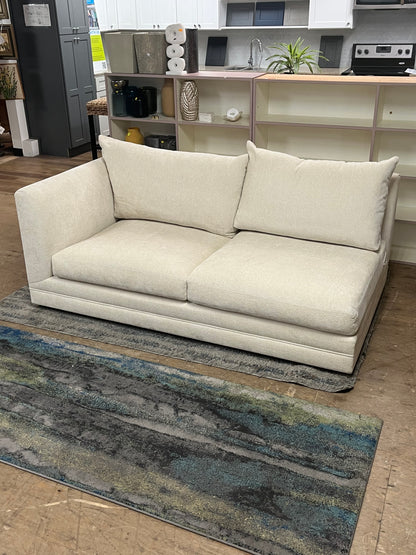 Kreiss Modern Beige Right Arm Chaise