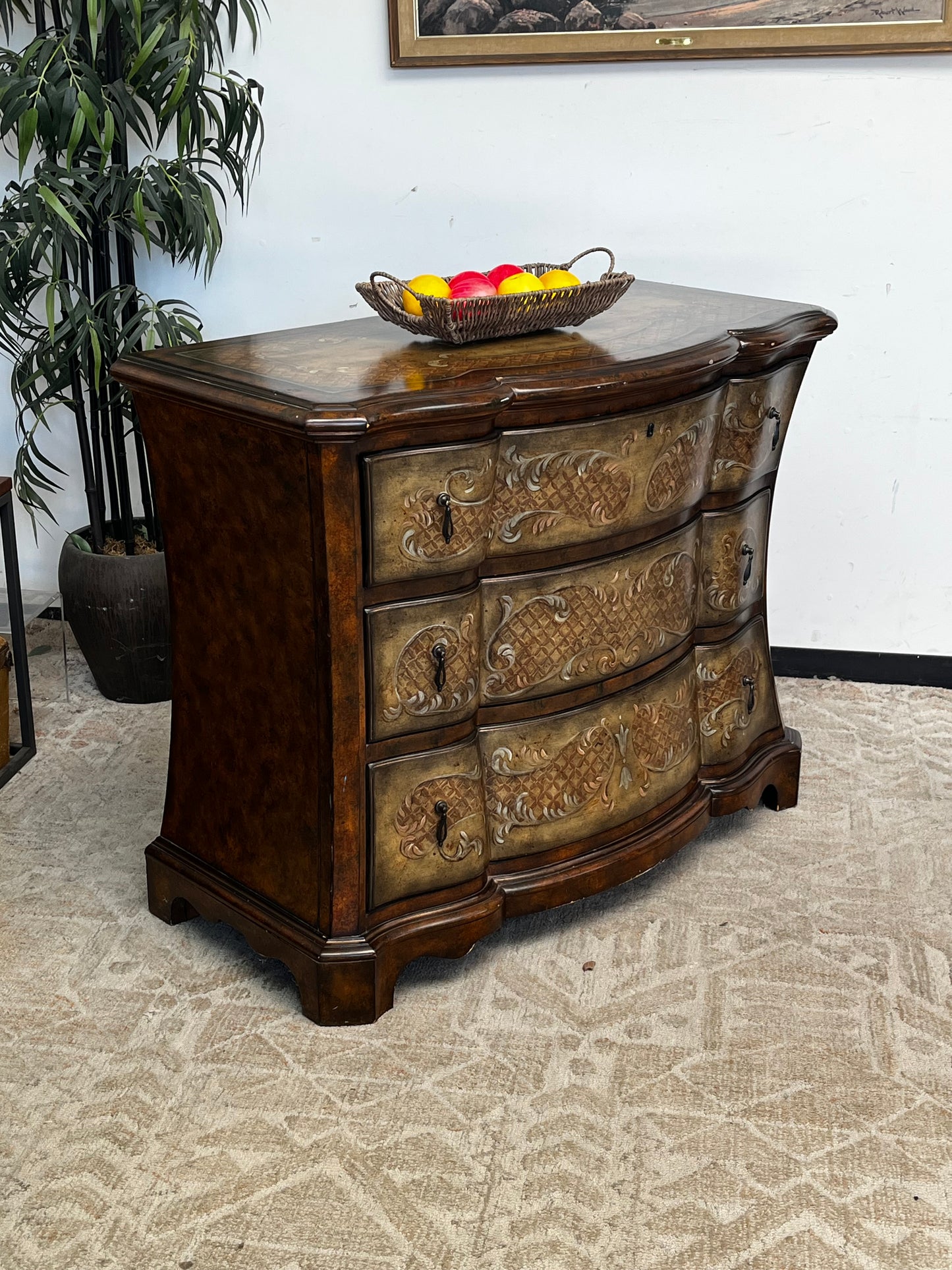 Bombe-Style Accent Chest