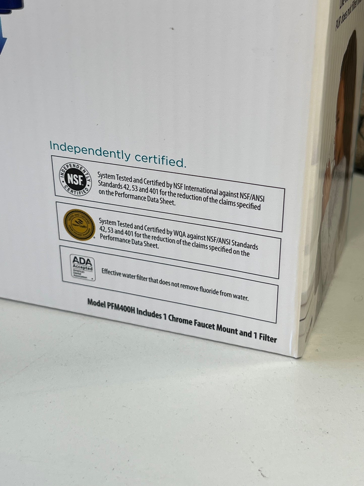 PUR Plus Faucet Mount Water Filtration System