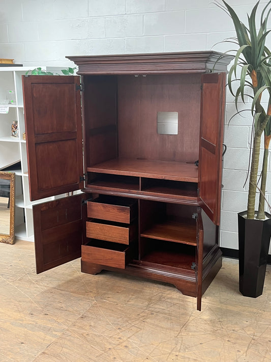 Brown Media Armoire by South Cone Trading Co.