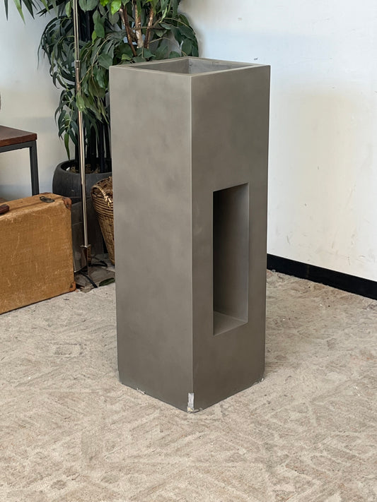 Industrial Style 36" Concrete Planter