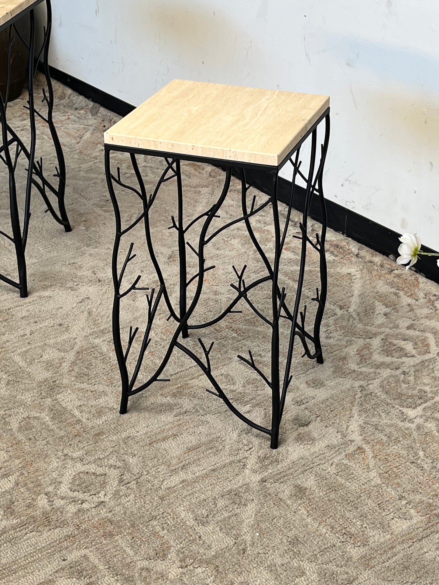 Pair of Branch Style End Tables
