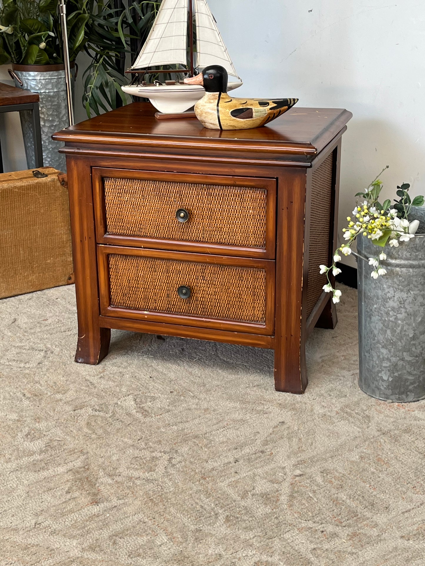 Bohemian Style Nightstand