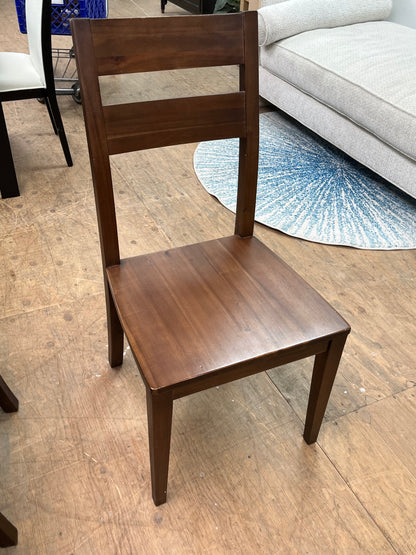 Rustic Style Wooden Dining Set With 6 Chairs