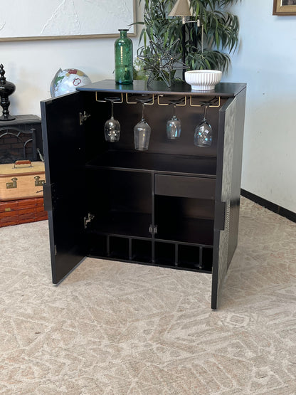 Sunburst Wine Liquor Cabinet