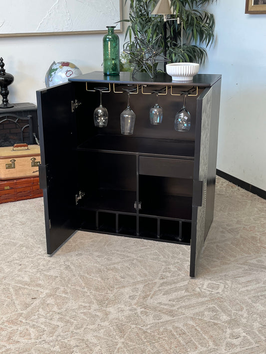 Sunburst Wine Liquor Cabinet