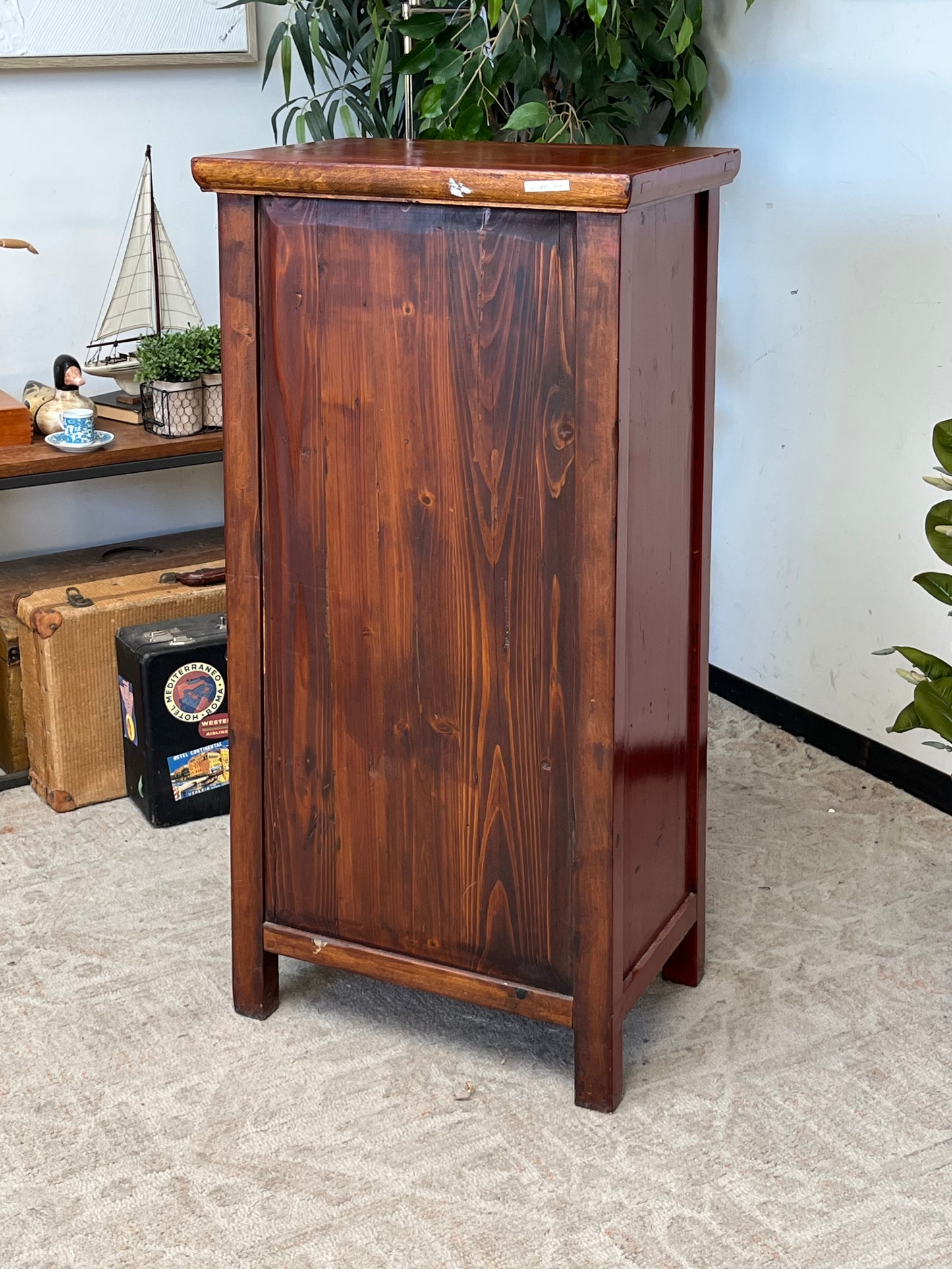 Asian Style Red Cabinet