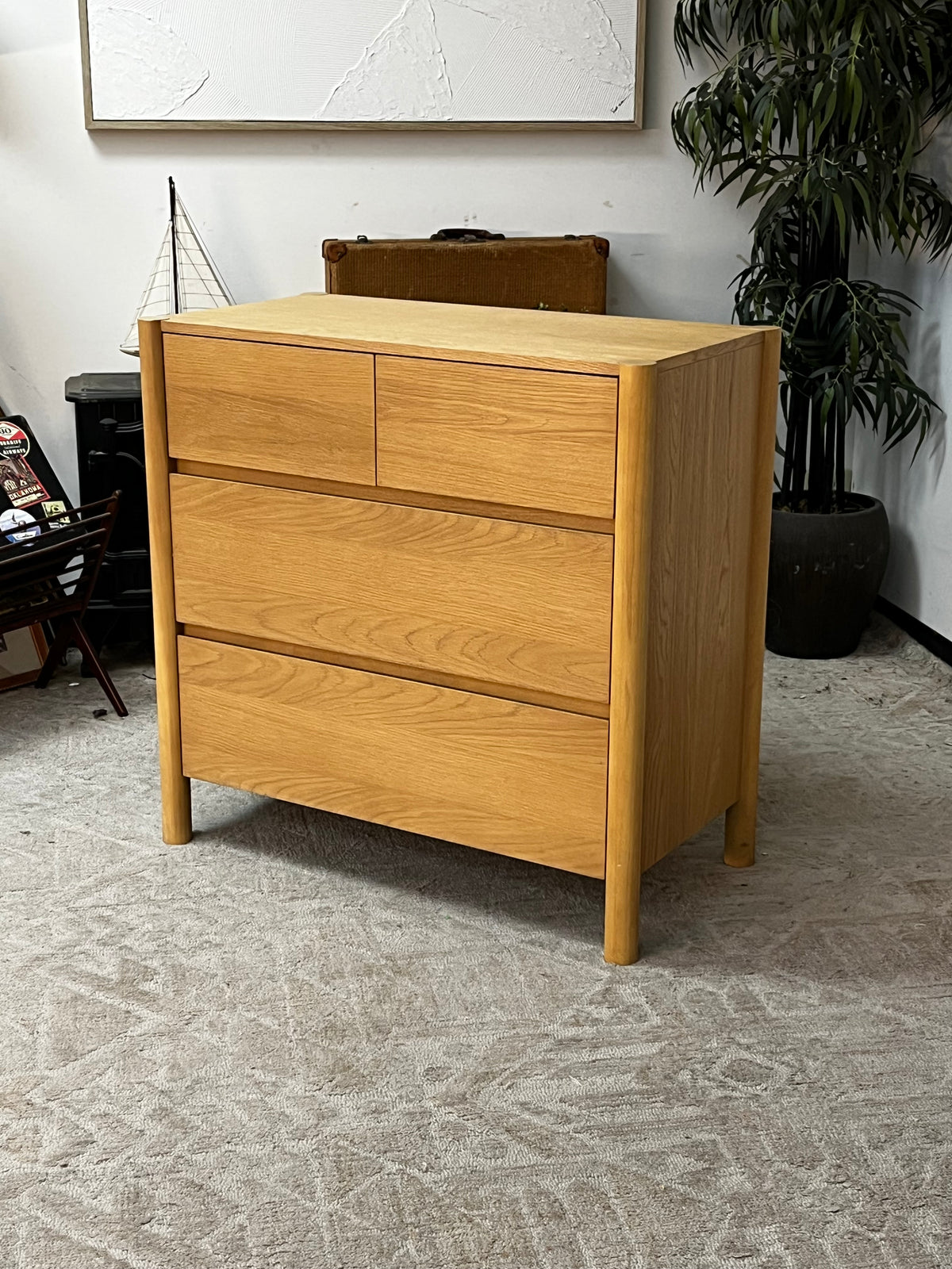 Mid Century Style 4 Drawer Dresser