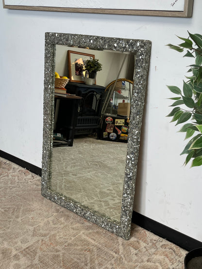 Speckled Glass Mirror