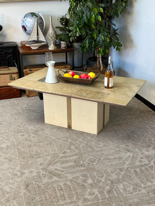 Stone Top Coffee Table