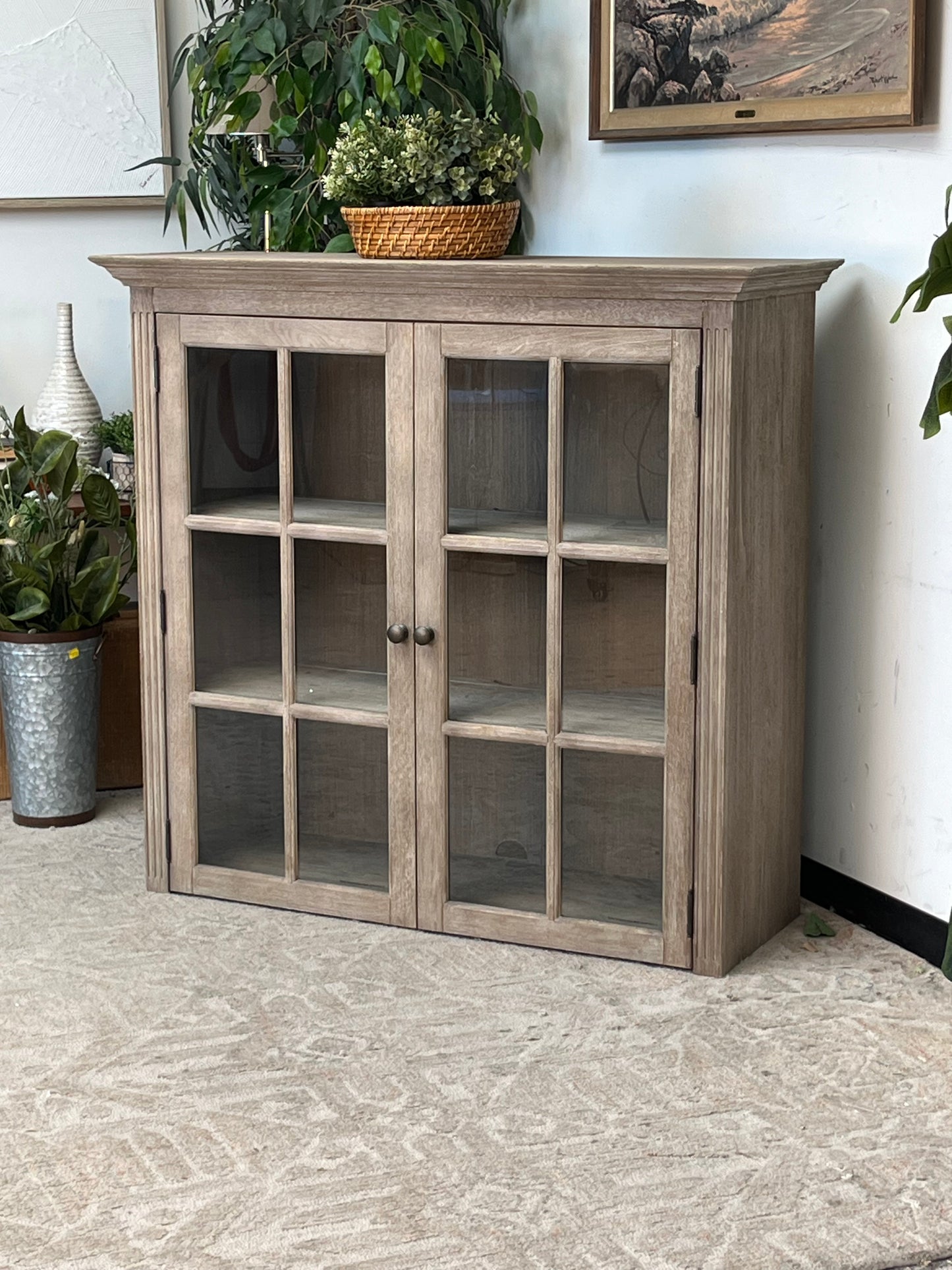 Farmhouse Style Hutch - No Base