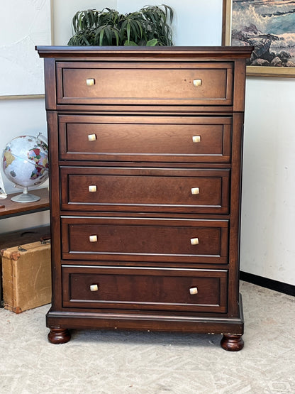 Ashley Furniture Wooden 5 Drawer Dresser