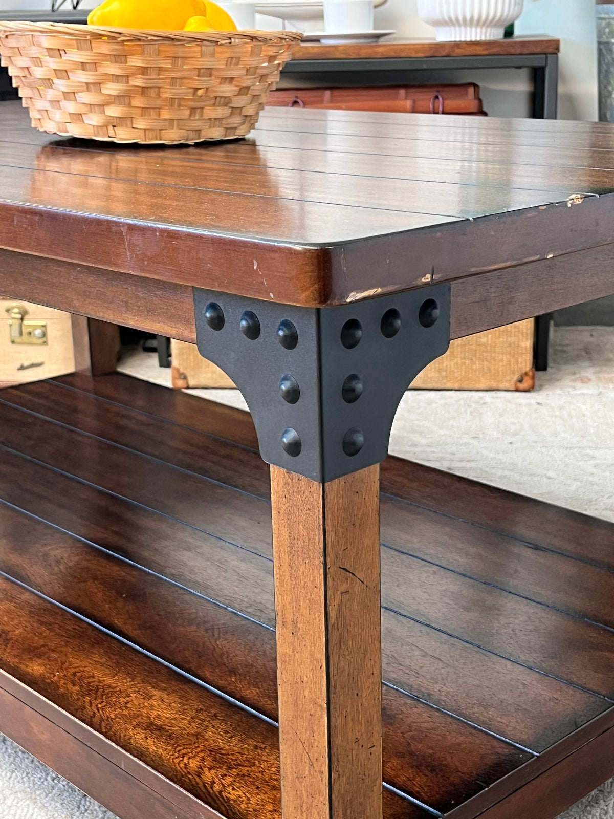 Rustic Style Coffee Table