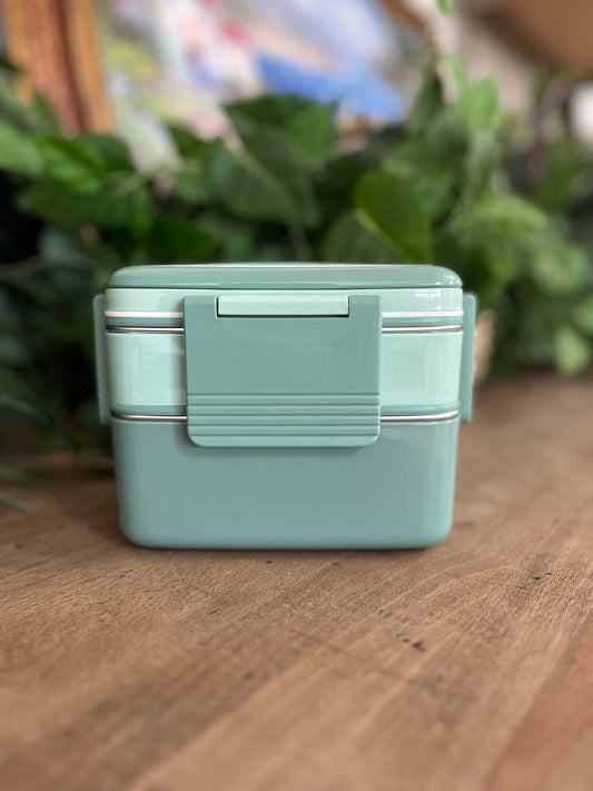 Green 1500ml Leak-Proof Bento Box