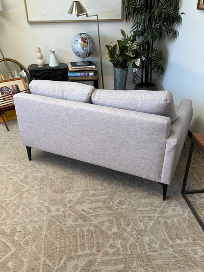 Modern Gray Two Seat Couch