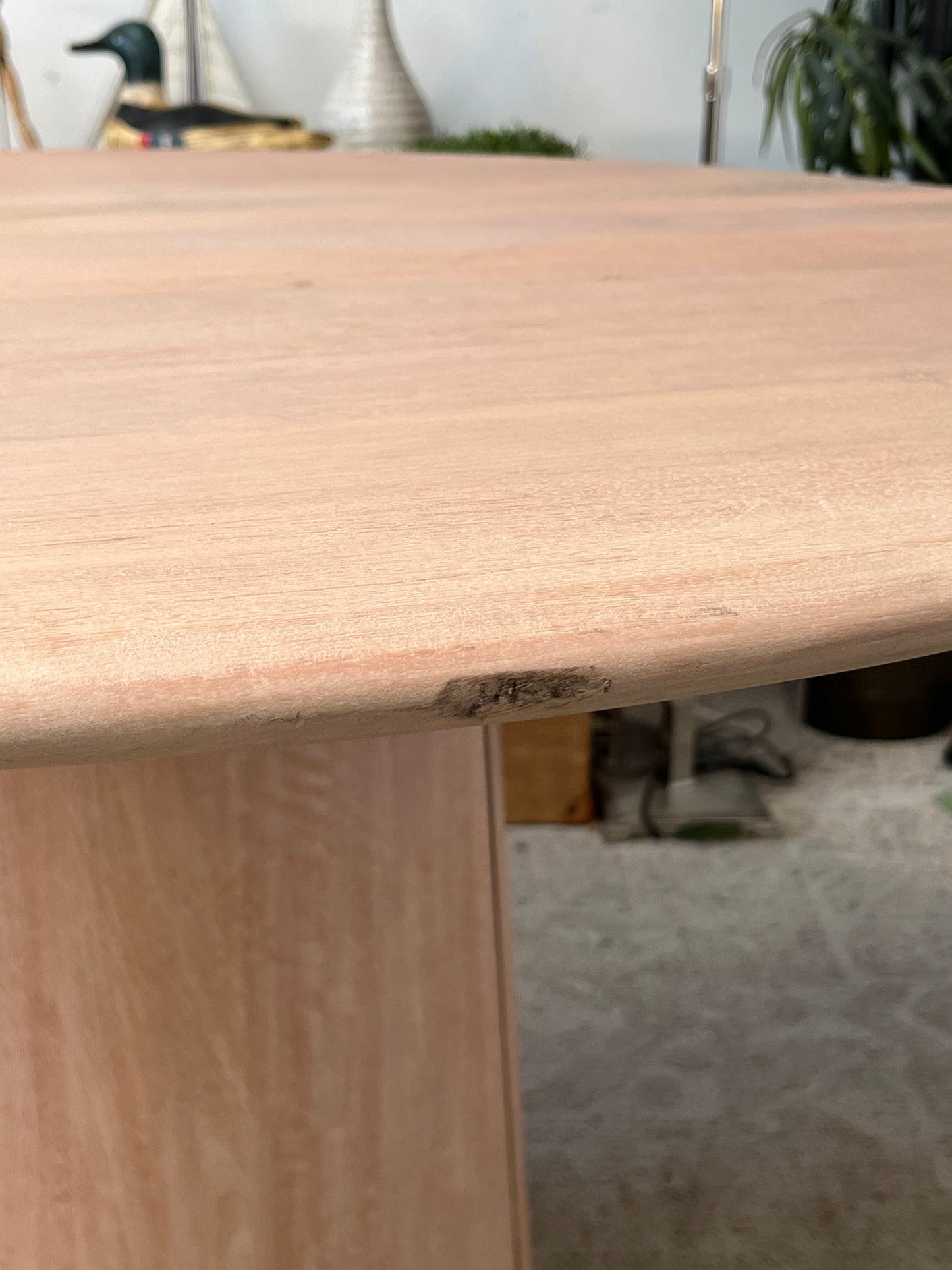 Modern Round Wooden Dining Table
