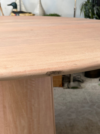 Modern Round Wooden Dining Table