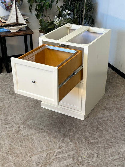 Farmhouse Style File Cabinet Without Top