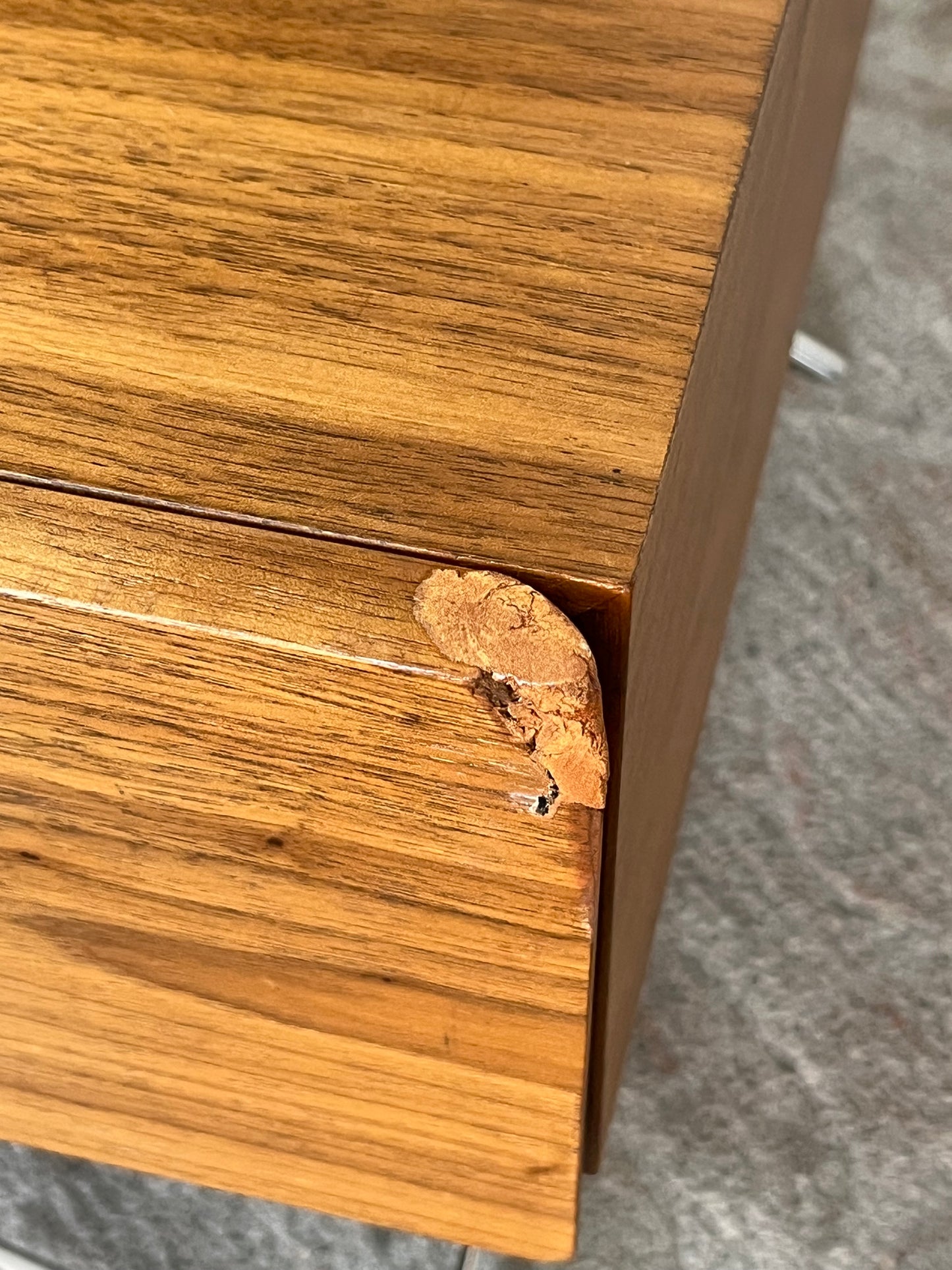 Mid Century Style 16" Nightstand