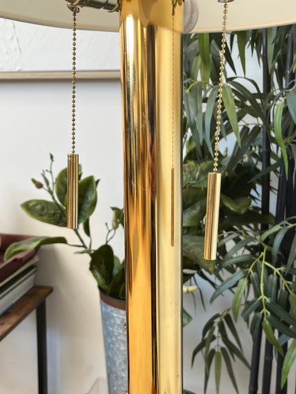 Antique Style Gold Frame Table Lamp