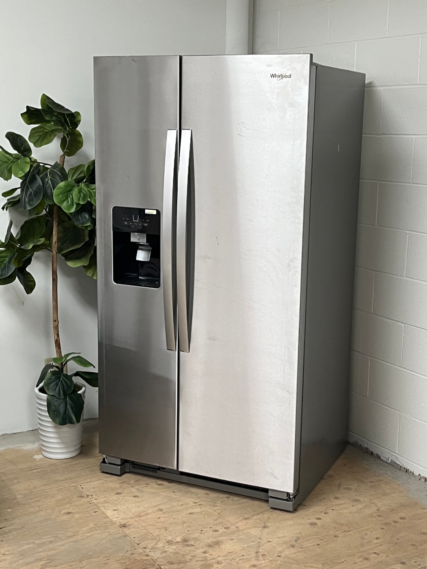 Whirlpool 24.6cu.ft Stainless Steel Refrigerator