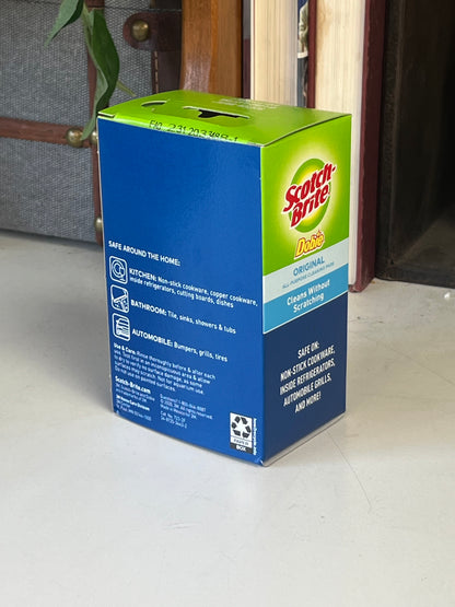 3 Pack Scotch-Brite Dobie Original Cleaning Pads