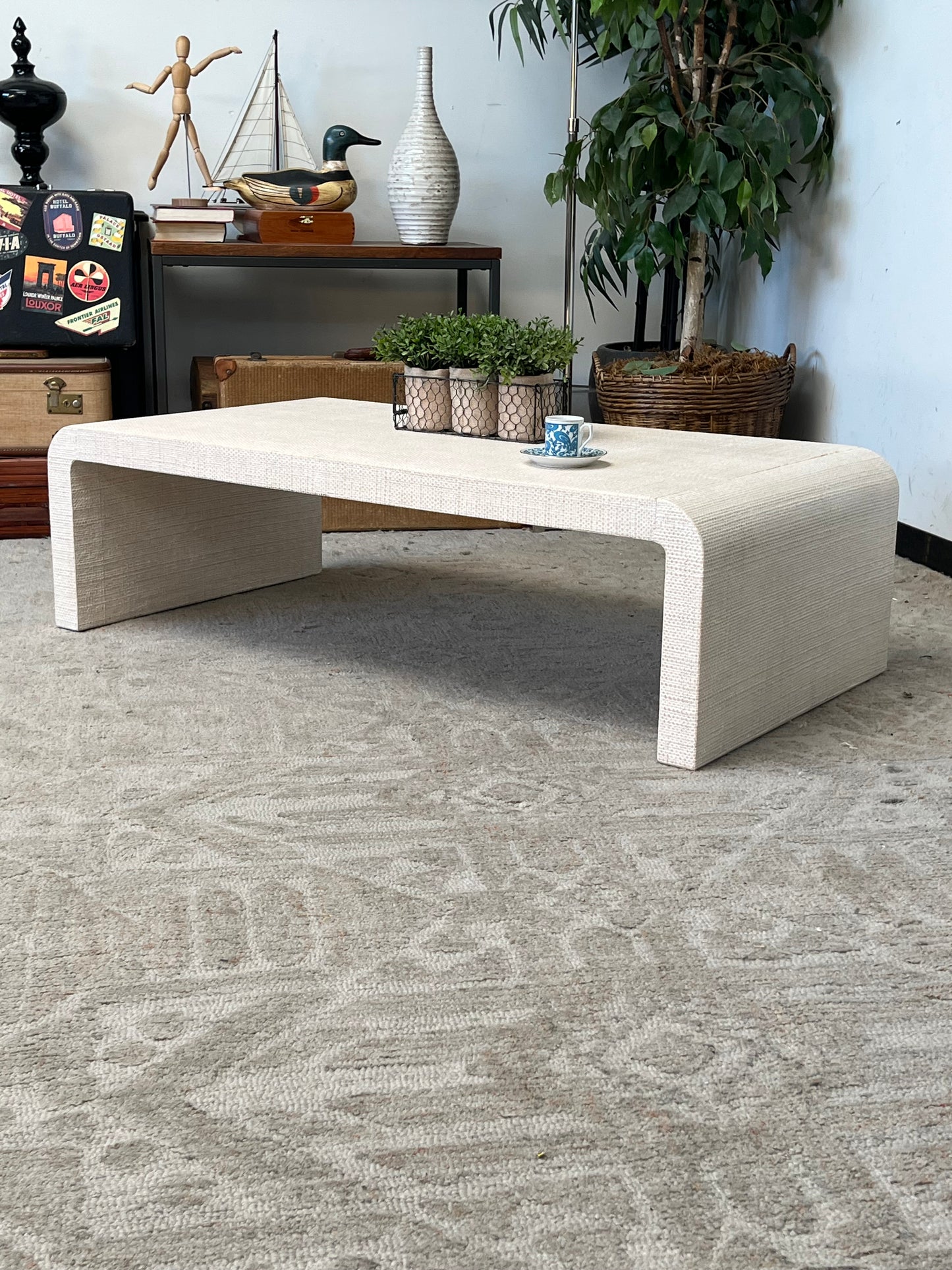 Woven Style Coffee Table