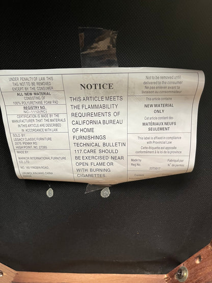 Legacy Furniture Rustic Style Dining Set With 6 Chairs