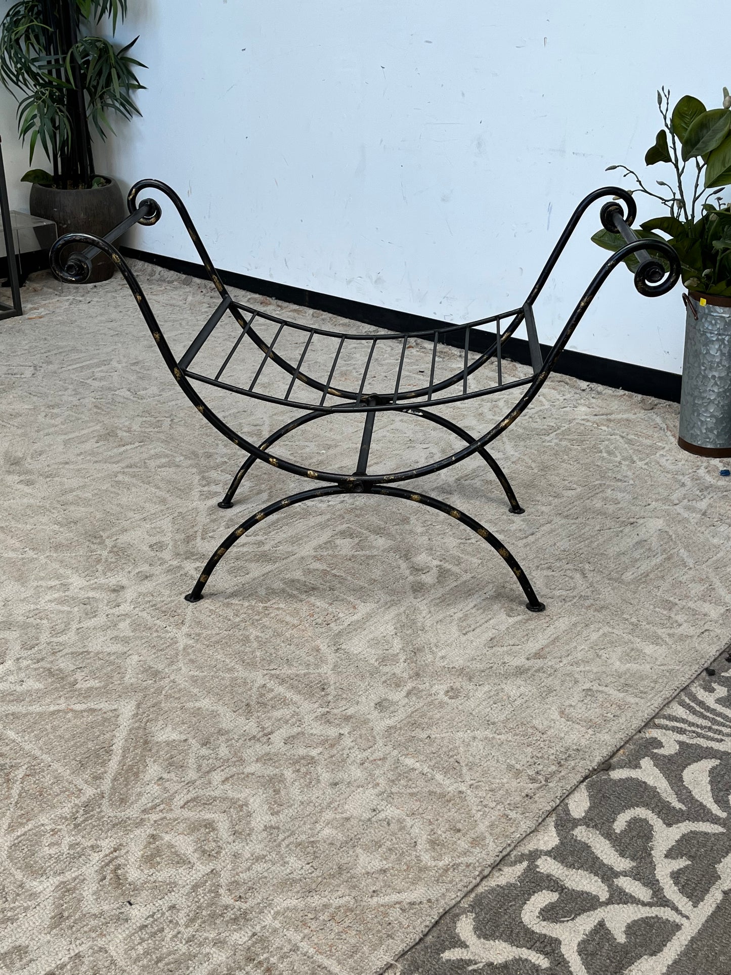 Metal Bench - Missing Cushion