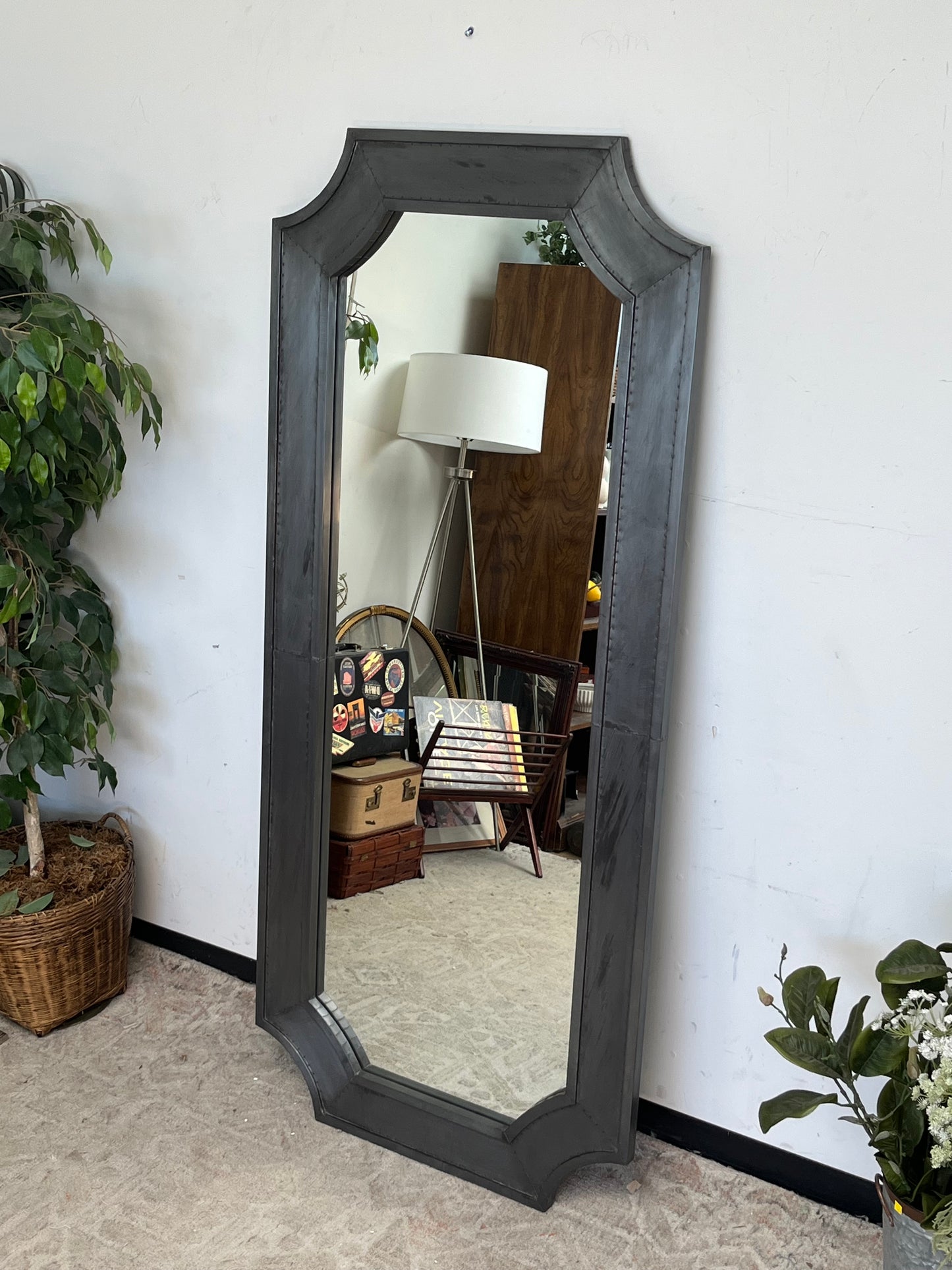 Industrial Style 72" Wardrobe Mirror