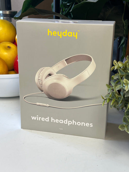Heyday Wired Headphones w/ Microphone