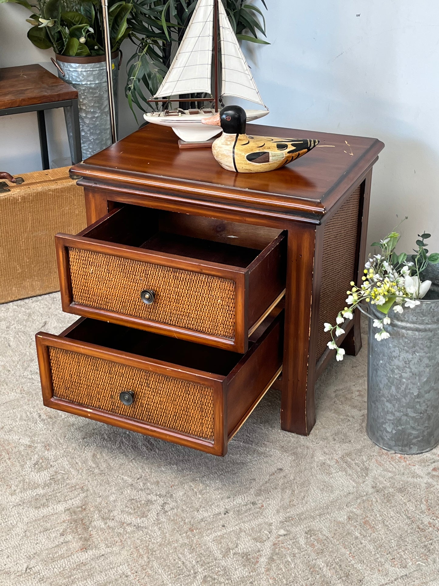 Bohemian Style Nightstand