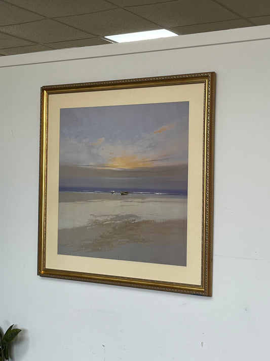 Frame Printed Beach Landscape Artwork
