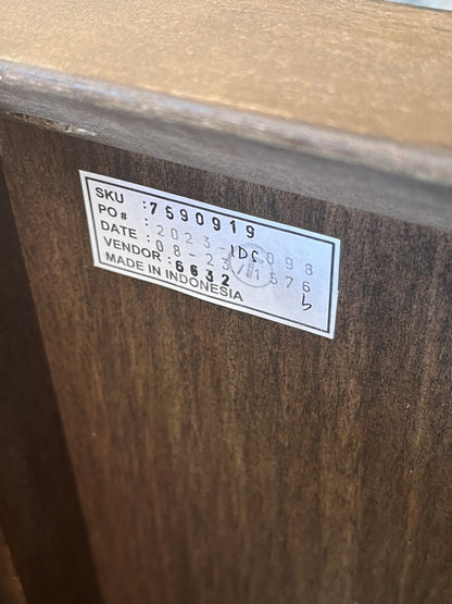 Wooden Single Cabinet - Missing Table Top