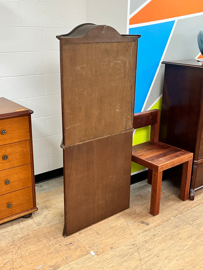 Antique Style China Cabinet - Legs Removed